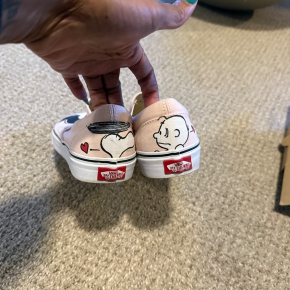 Vans Limited Edition Peanuts Slip On--Snoopy/Lucy USED - Picture 5 of 5